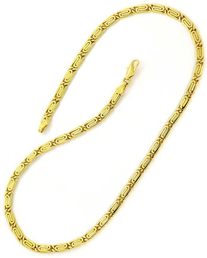 Foto 4 - Designer-Halskette zweiseitig verschieden in 585er Gold, K3080