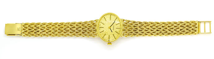 Foto 1 - Tissot Damen-Armbanduhr oval in 585er Gelbgold, U2613